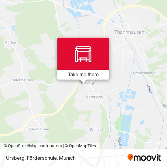 Ursberg, Förderschule map