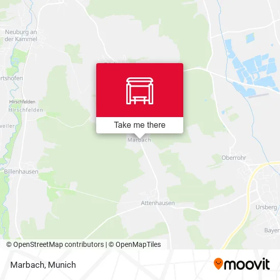 Карта Marbach