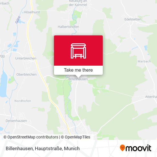 Billenhausen, Hauptstraße map