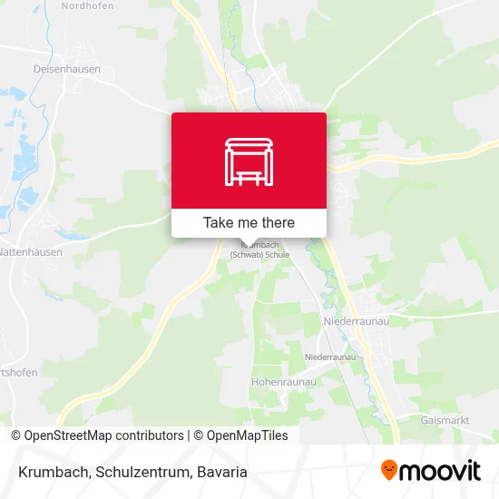 Krumbach, Schulzentrum map