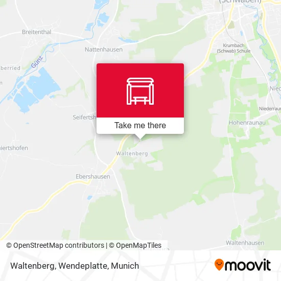 Карта Waltenberg, Wendeplatte