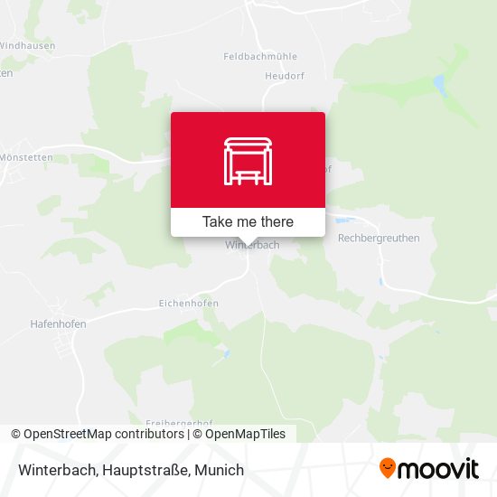 Winterbach, Hauptstraße map