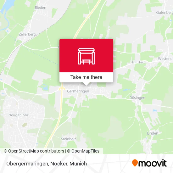 Карта Obergermaringen, Nocker