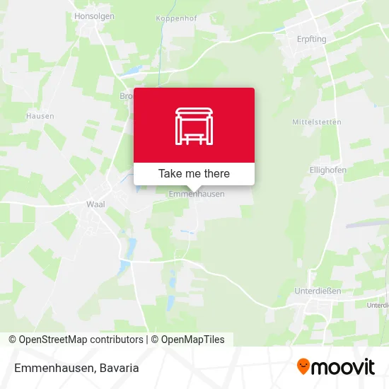 Emmenhausen map