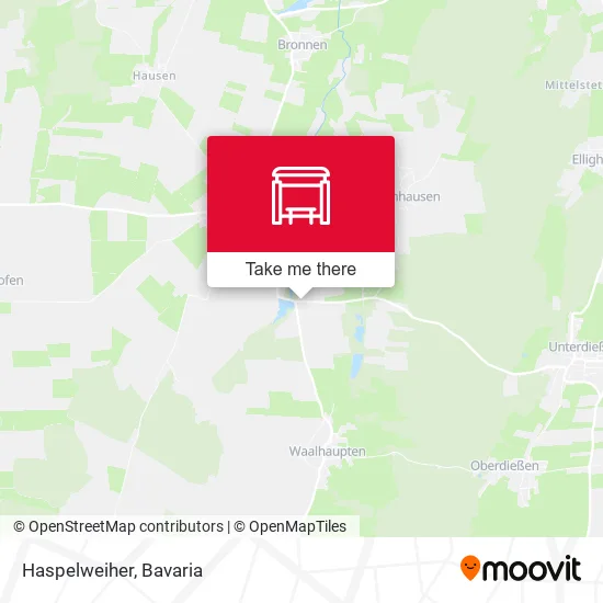 Карта Haspelweiher