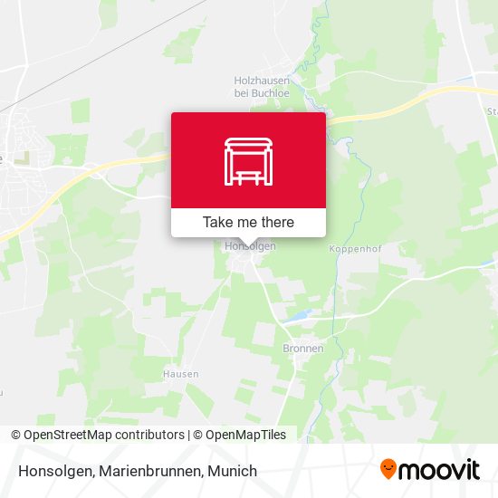 Honsolgen, Marienbrunnen map
