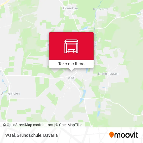 Карта Waal, Grundschule