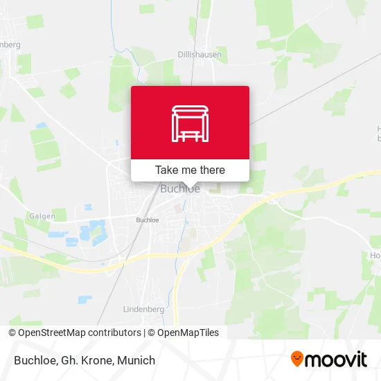 Карта Buchloe, Gh. Krone