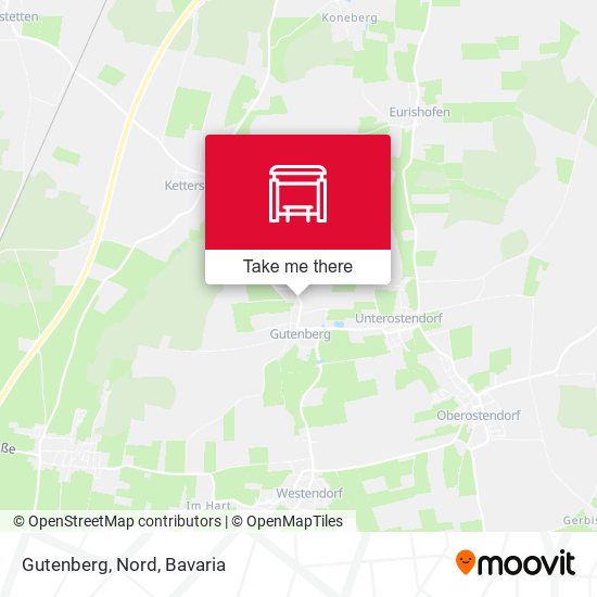 Карта Gutenberg, Nord