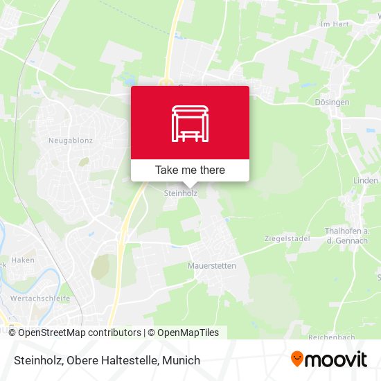 Steinholz, Obere Haltestelle map