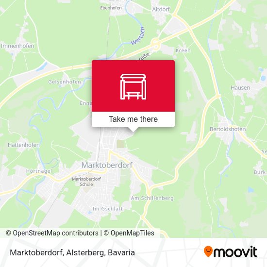 Marktoberdorf, Alsterberg map