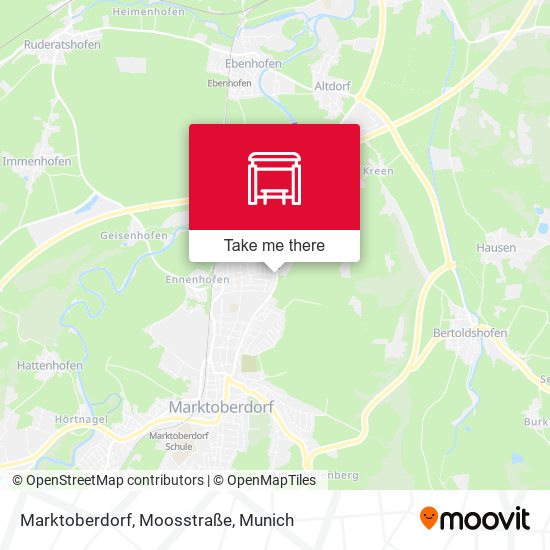 Marktoberdorf, Moosstraße map