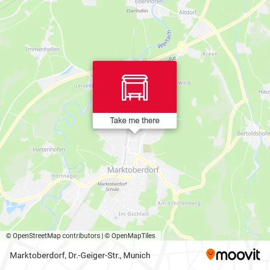 Карта Marktoberdorf, Dr.-Geiger-Str.