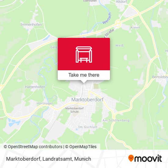 Marktoberdorf, Landratsamt map