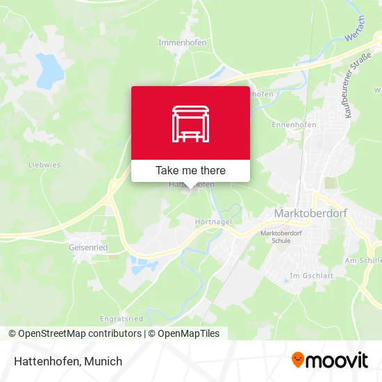 Карта Hattenhofen