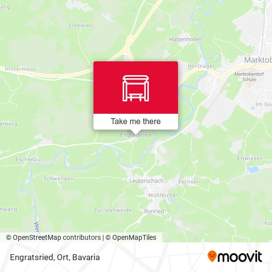 Карта Engratsried, Ort