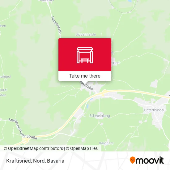 Карта Kraftisried, Nord