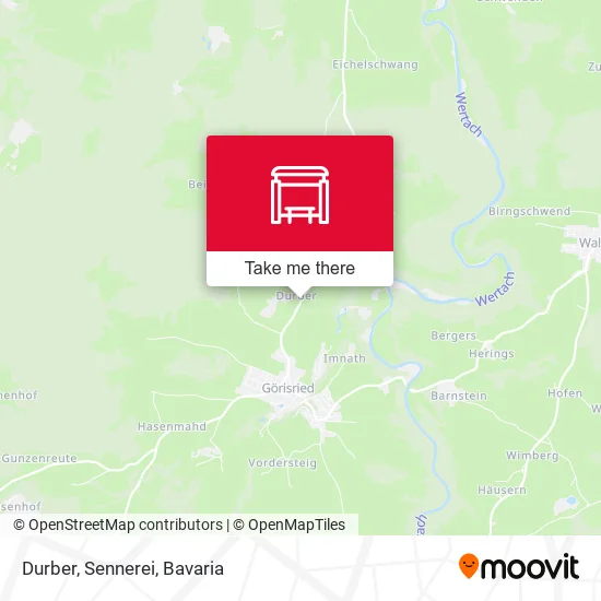 Карта Durber, Sennerei