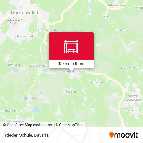 Карта Rieder, Schule
