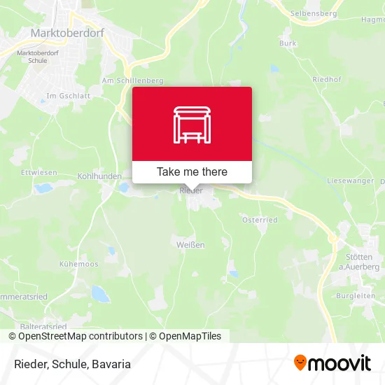 Карта Rieder, Schule