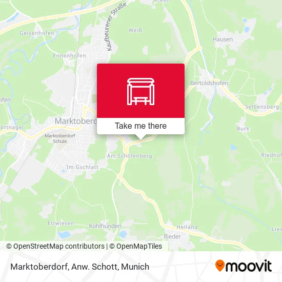 Карта Marktoberdorf, Anw. Schott
