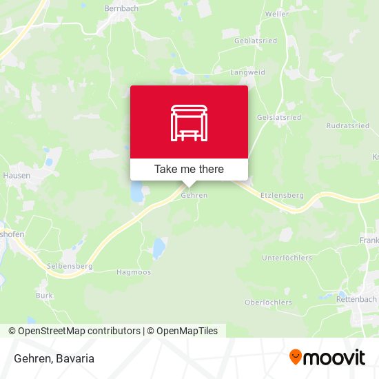 Карта Gehren