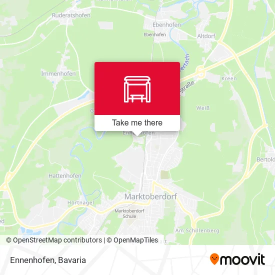 Карта Ennenhofen
