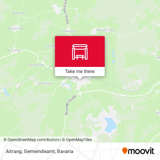 Карта Aitrang, Gemeindeamt