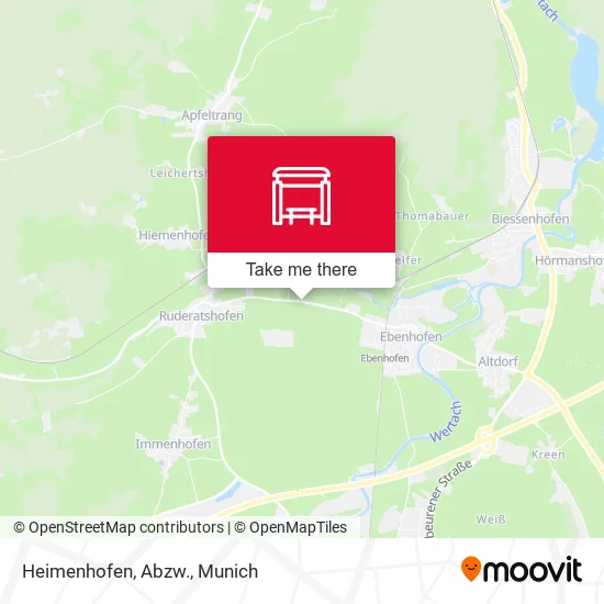 Карта Heimenhofen, Abzw.