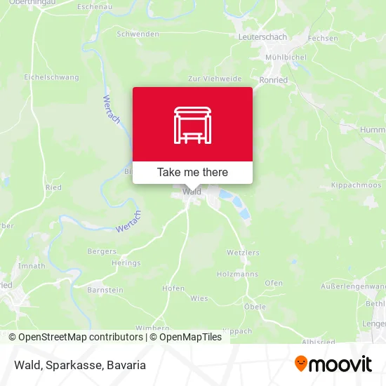 Карта Wald, Sparkasse