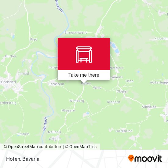 Карта Hofen