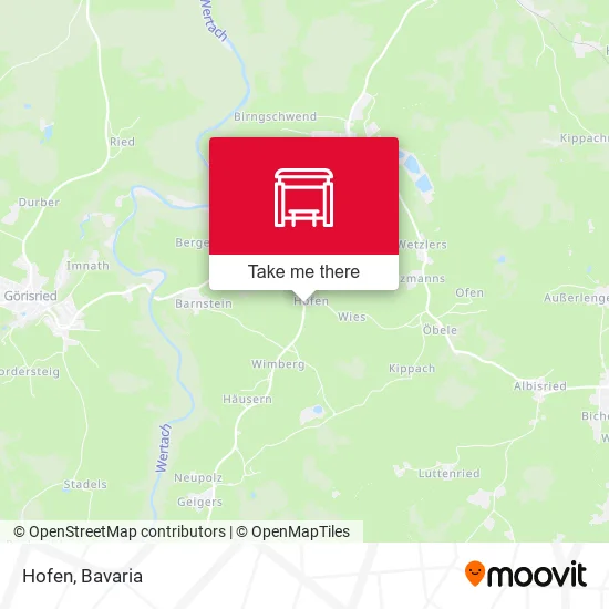 Карта Hofen