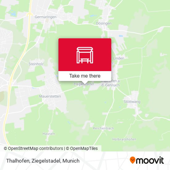 Thalhofen, Ziegelstadel map