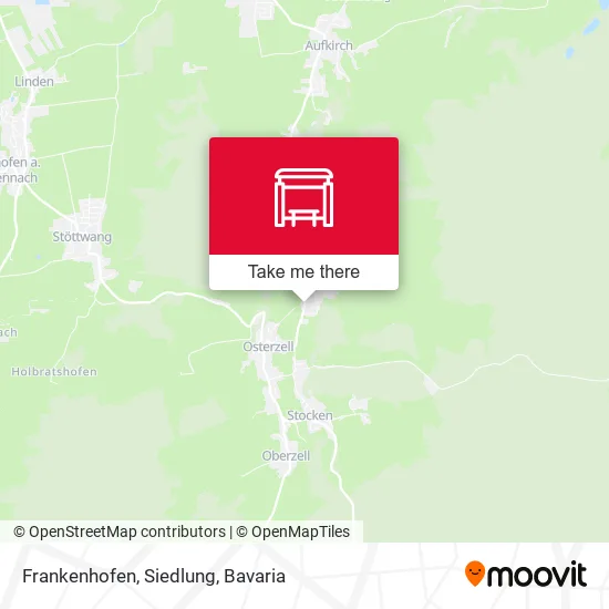 Карта Frankenhofen, Siedlung