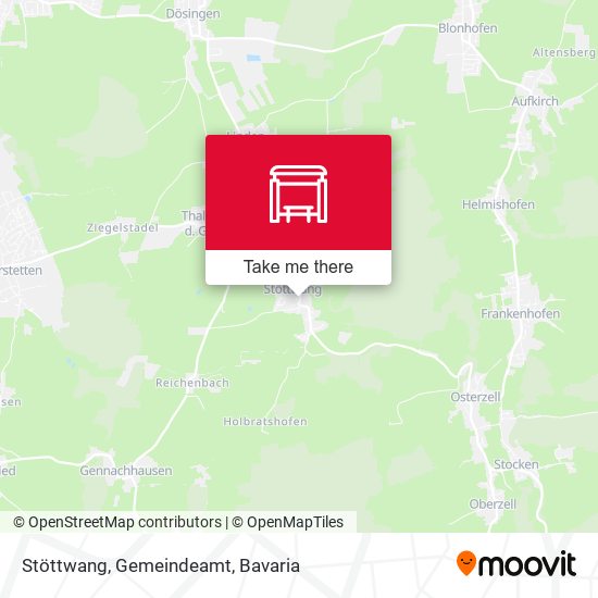 Stöttwang, Gemeindeamt map