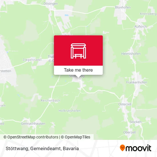 Карта Stöttwang, Gemeindeamt