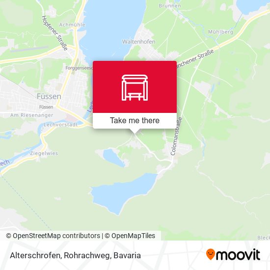 Alterschrofen, Rohrachweg map