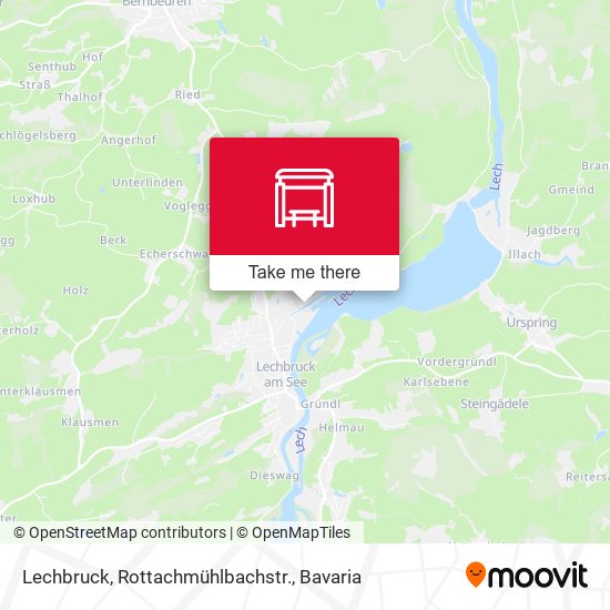 Lechbruck, Rottachmühlbachstr. map