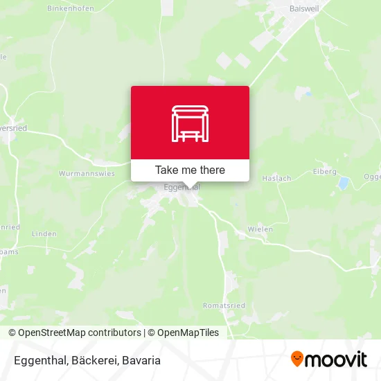 Карта Eggenthal, Bäckerei