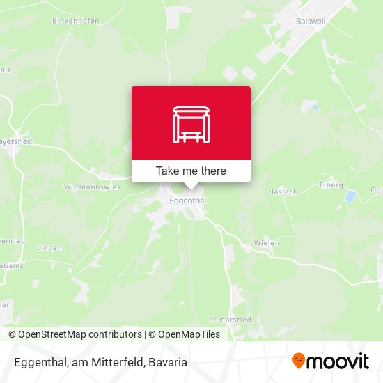 Eggenthal, am Mitterfeld map