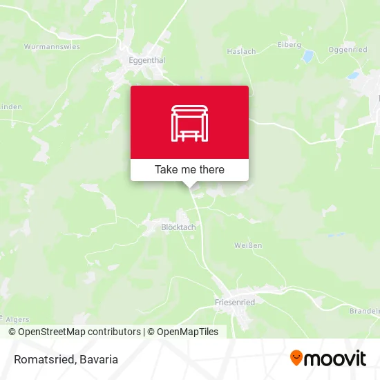 Карта Romatsried
