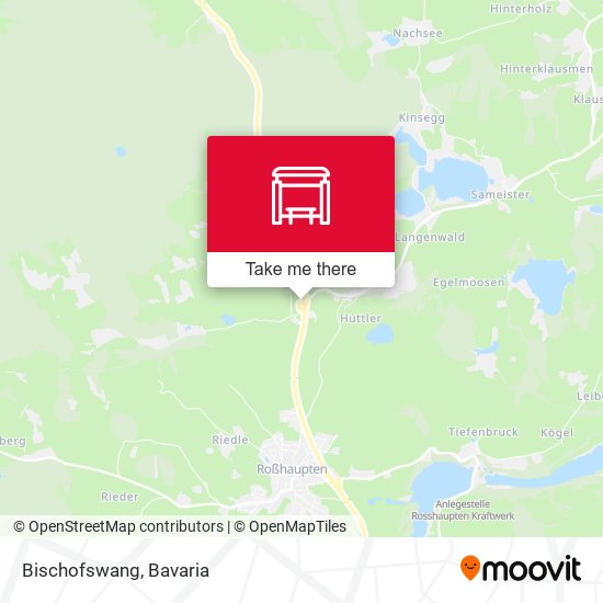 Bischofswang map