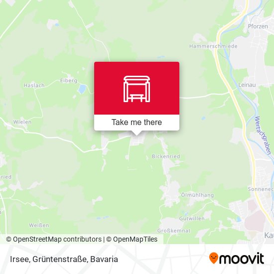 Irsee, Grüntenstraße map