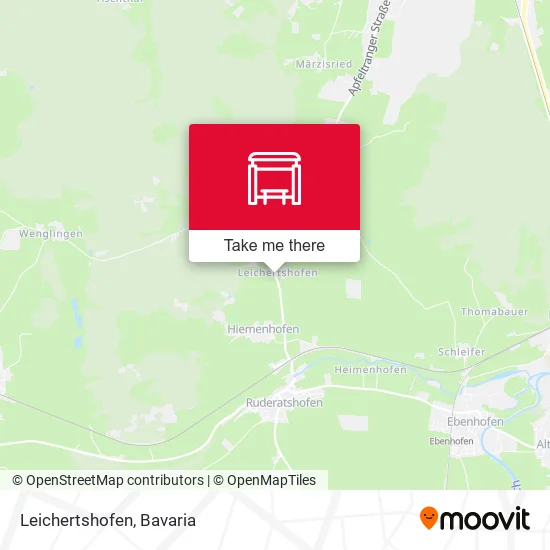 Карта Leichertshofen