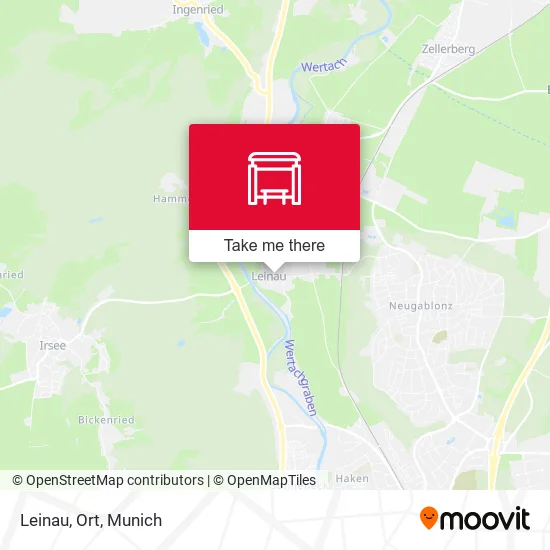 Карта Leinau, Ort