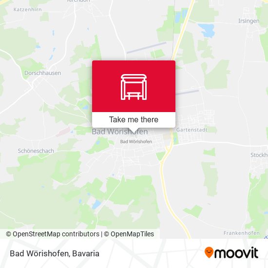 Карта Bad Wörishofen