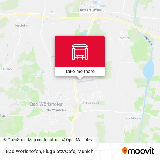 Карта Bad Wörishofen, Flugplatz/Cafe