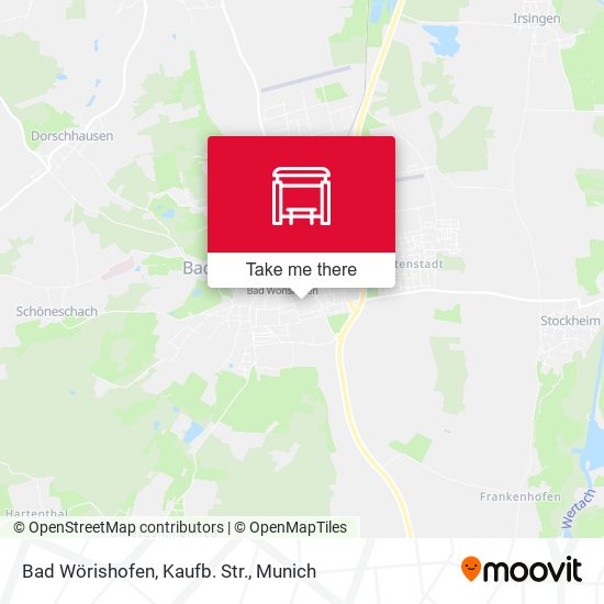 Bad Wörishofen, Kaufb. Str. map