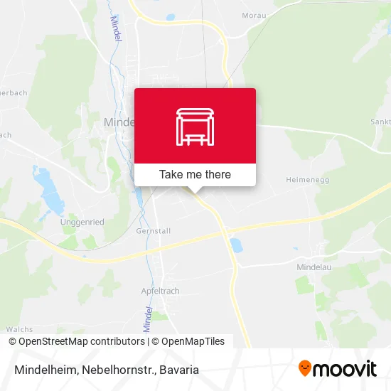 Карта Mindelheim, Nebelhornstr.
