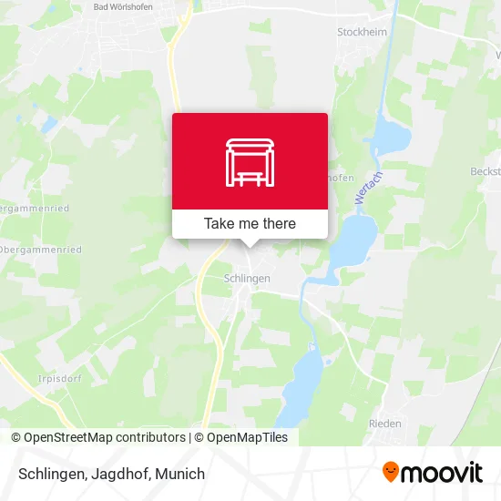 Карта Schlingen, Jagdhof